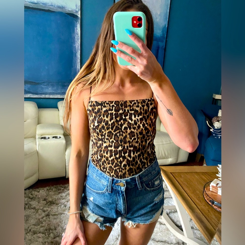 Leopard bodysuit